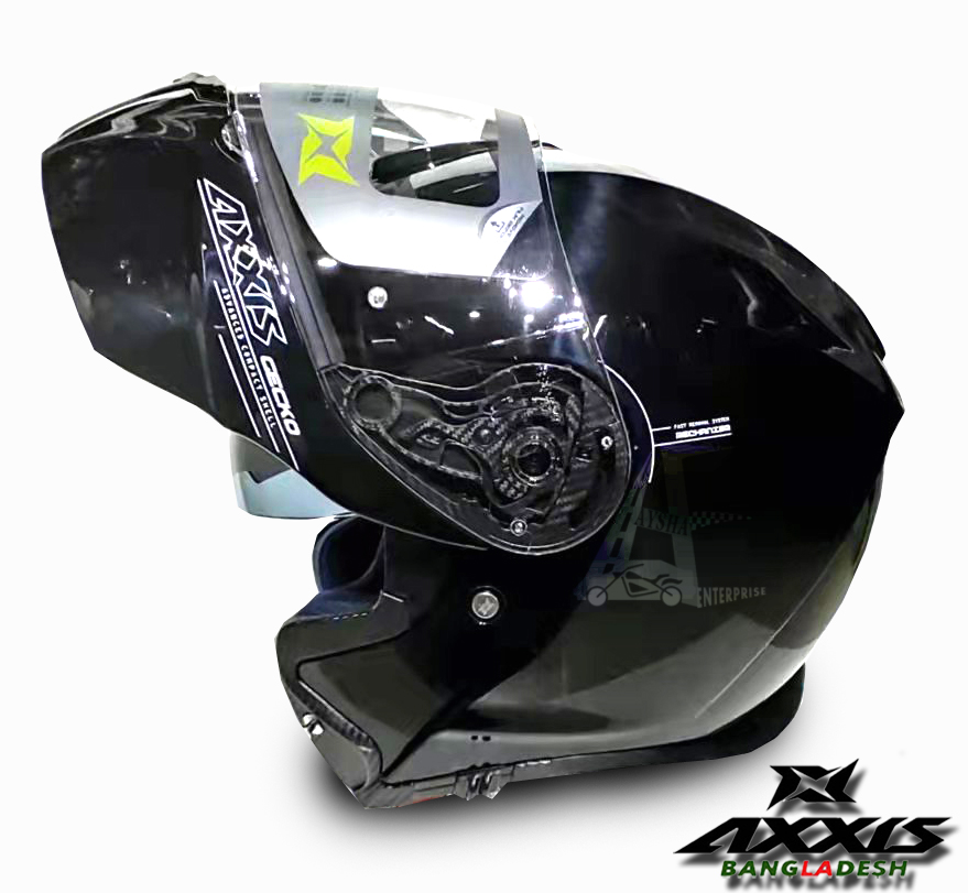 Full Face Axxis Eagle Gecko SV Solid A1 G.Black. 