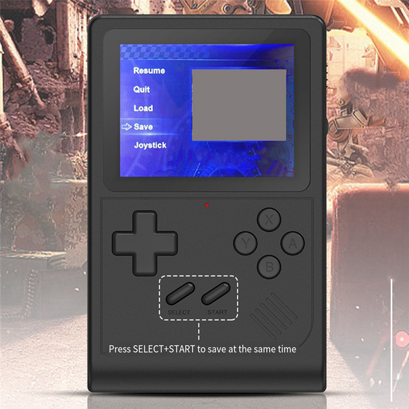 Portable Retro Mini Handheld Game Console for /SNES/ Emulator, GB300 Game Console Black. 