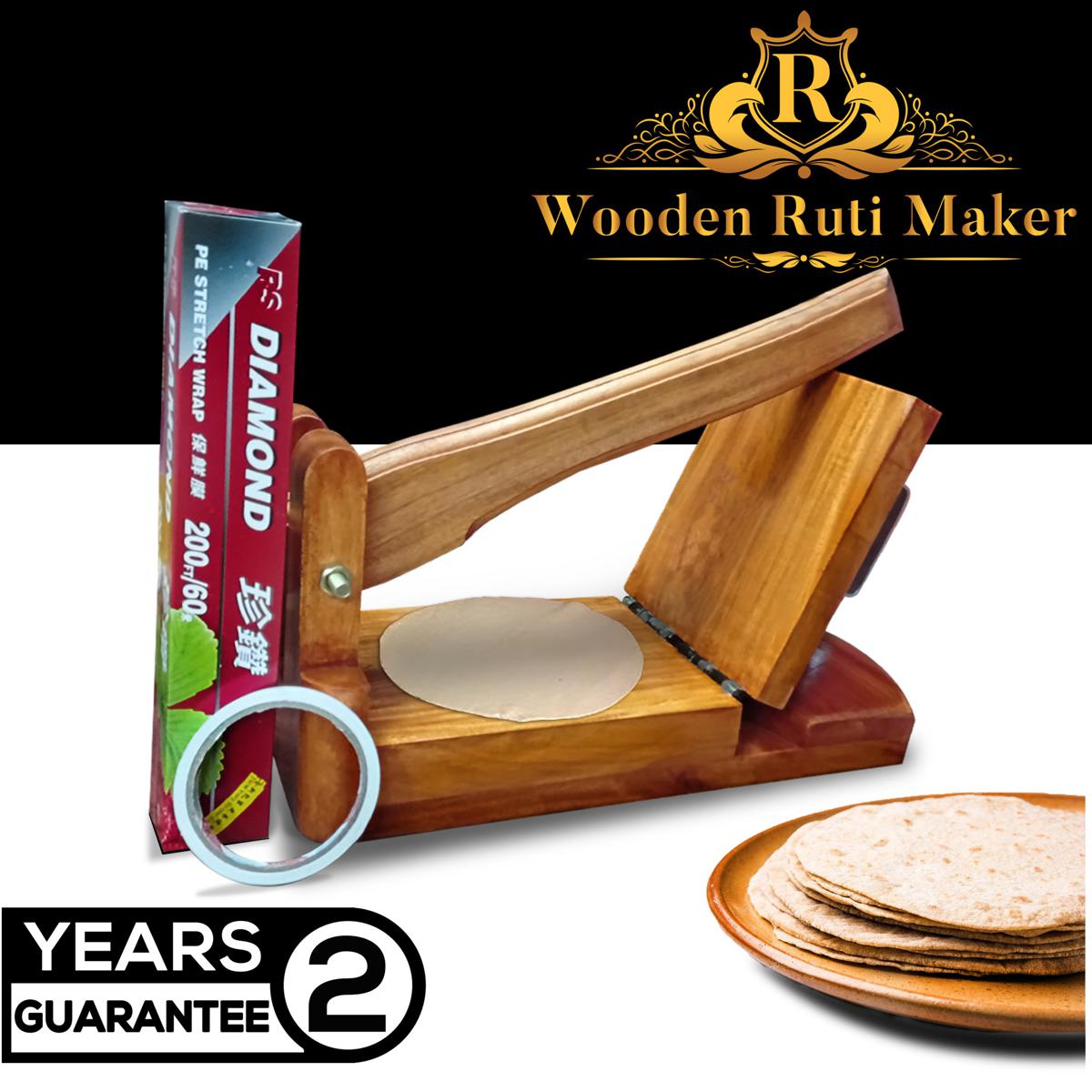 Manual Wood Magic Ruti Maker with free ruti poly paper & both gum tape & 2 years warranty