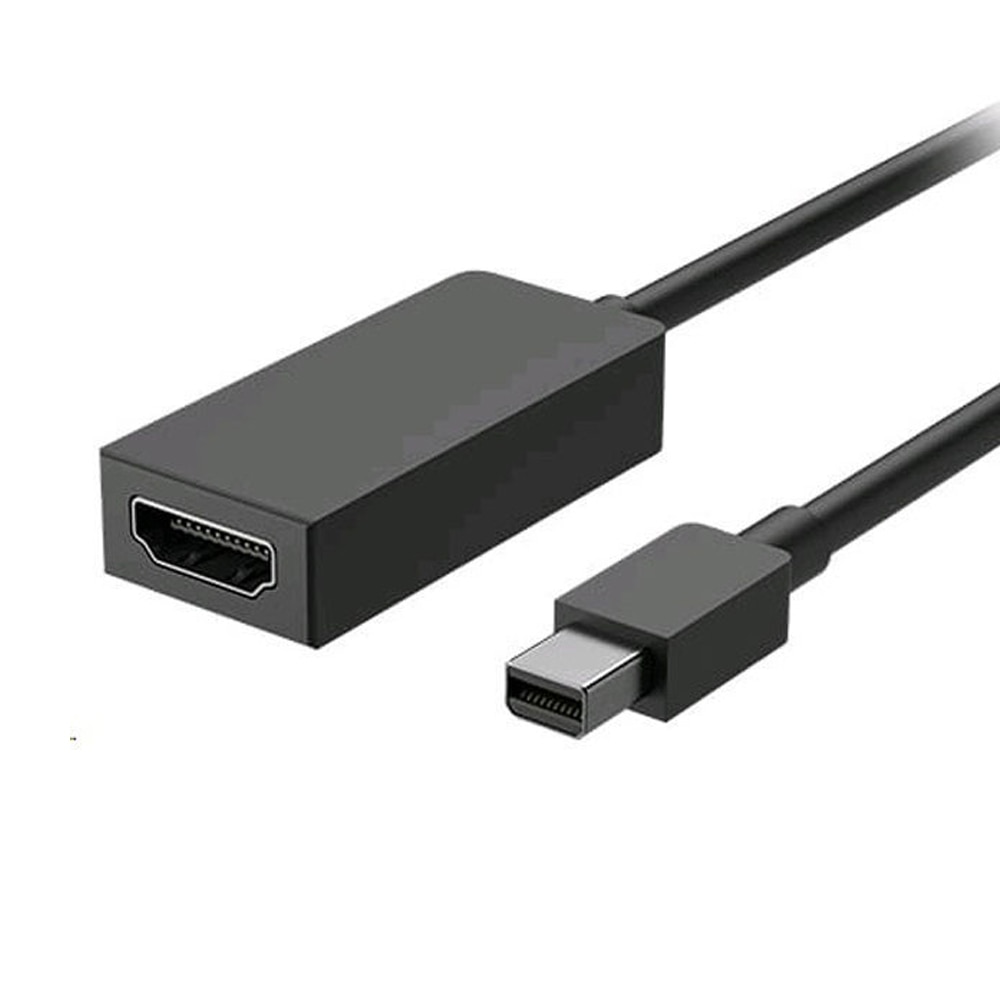 Mini dp to HDMI adapter cable for Microsoft Surface 3 Surface Pro 3 & Pro 4 Surface Book(mini dp-enabled) White. 