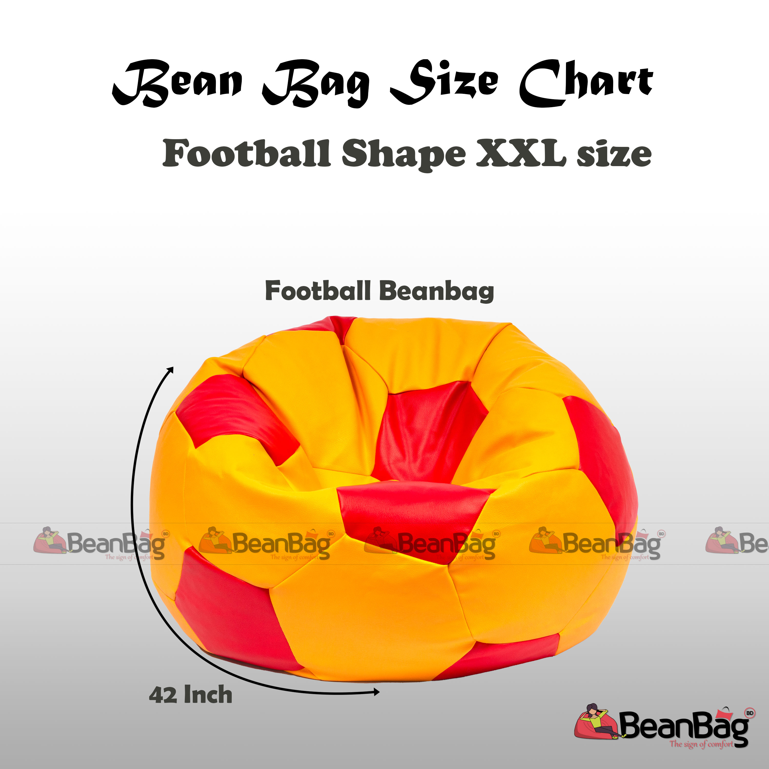 Update more than 137 bean bag size chart super hot 3tdesign.edu.vn