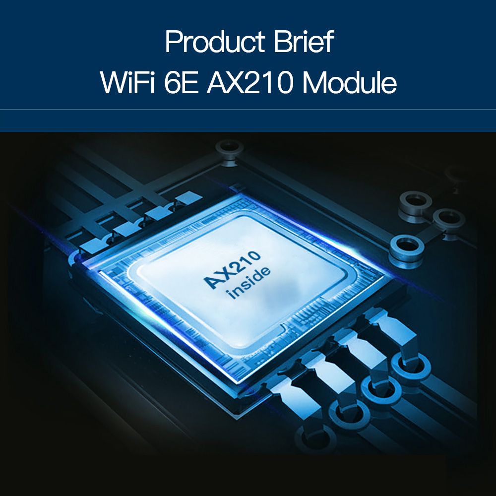 WiFi 6E AX210 FV-AXE3000 5374Mbps For Bluetooth 5.3 2.4G/5Ghz/6Ghz 802.11AX Wireless Network Wlan WiFi 6 Card Adapter Win 10/11. 