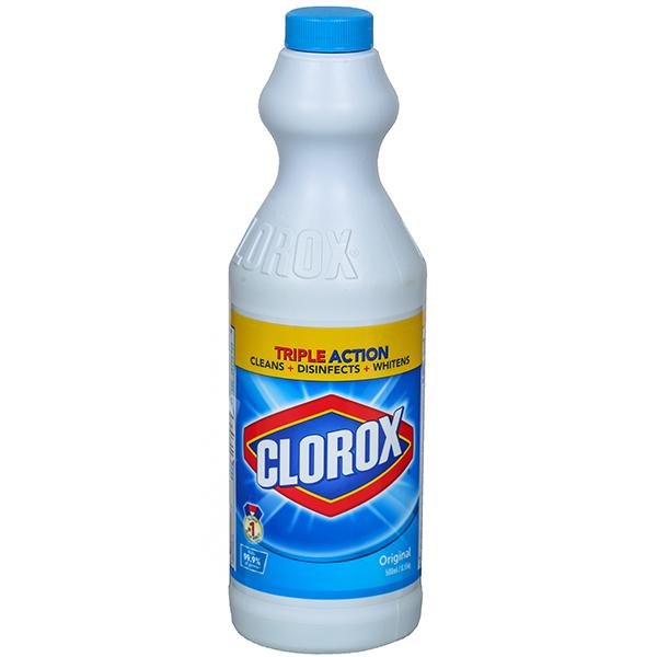 Clorox Liquid Bleach Lemon Triple Action Clean - - 500Ml. 