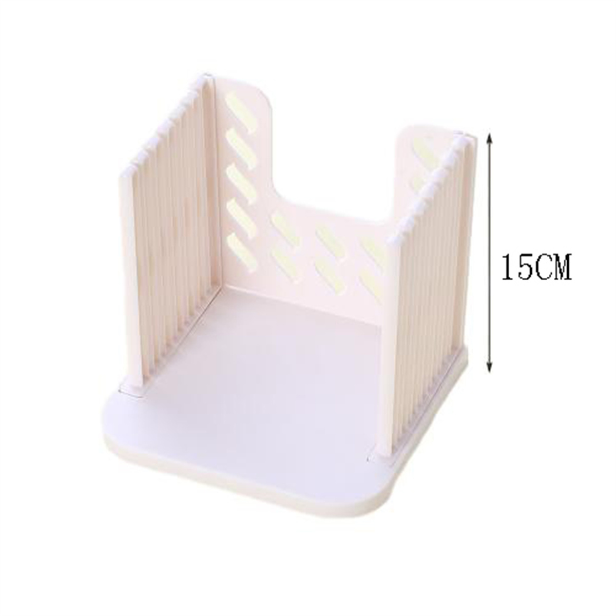 GC Bread Slicer For Homemade Bread, Bread Slicing Guide Adjustable Width, Foldable And Compact Cutting Guide With Crumb Tray, Suitability For Homemade Bread, Bagels, Cakes. 