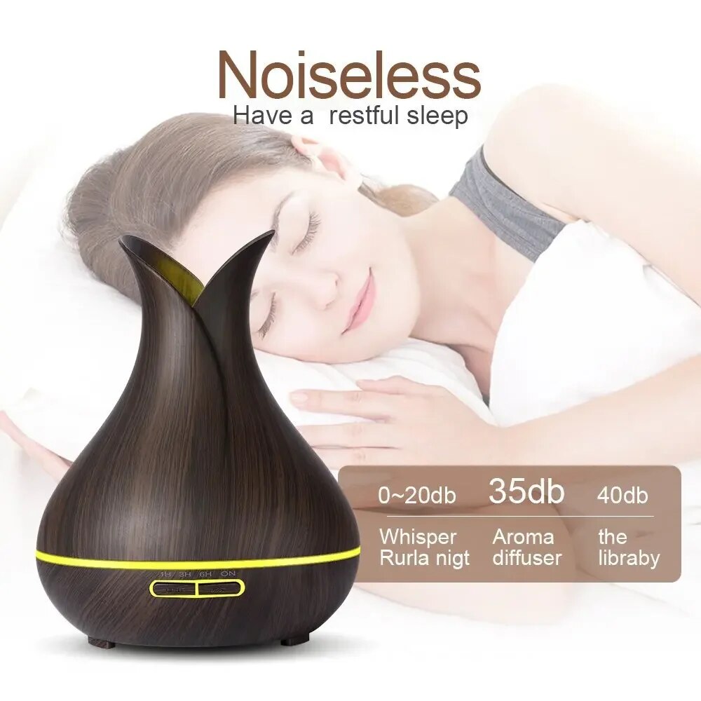Tuya Smart Humidifier with Colorgul LED Light WiFi Aroma Diffuser Timer Wireless Control Work with Alexa Google Home Compatible. 