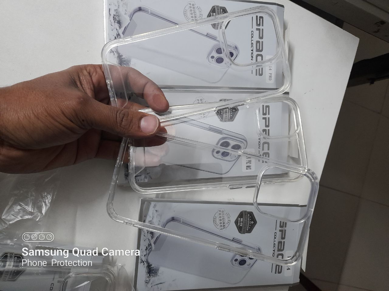 - iPhone 15 Pro Max/15 pro/15 plus/15 Space Clear Hard Phone Back Case Cover for Apple iPhone. 