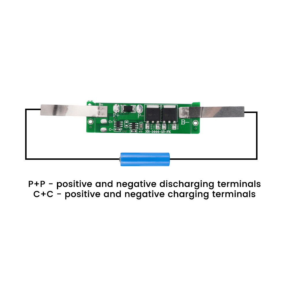1S 2S BMS Separate Port Charge Board 3.7V 7.4V 18650 21700 26650 Lipo Lithium Battery 8A 10A Charge Discharge Module for Motor. 
