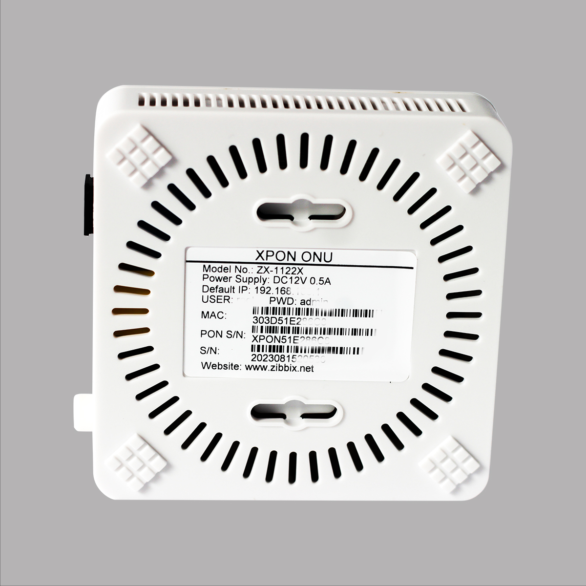 Zibbix ZX1000X Single Port 1ge Xpon Onu. 
