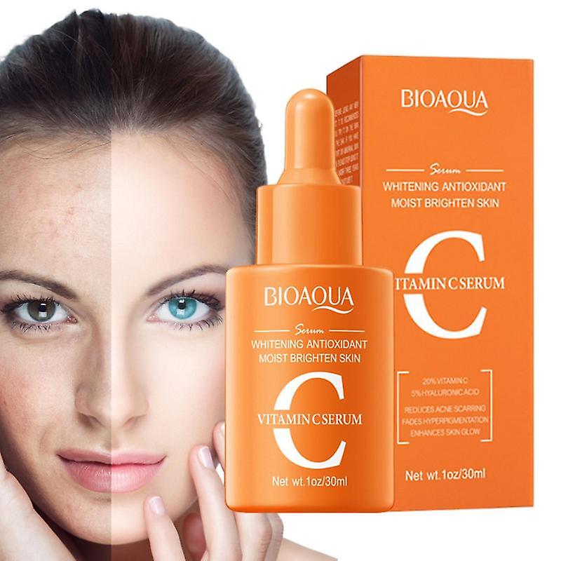 BIOAQUA Vitamin C Serums Face Whitening Facial Serum Moisturizer Power ...