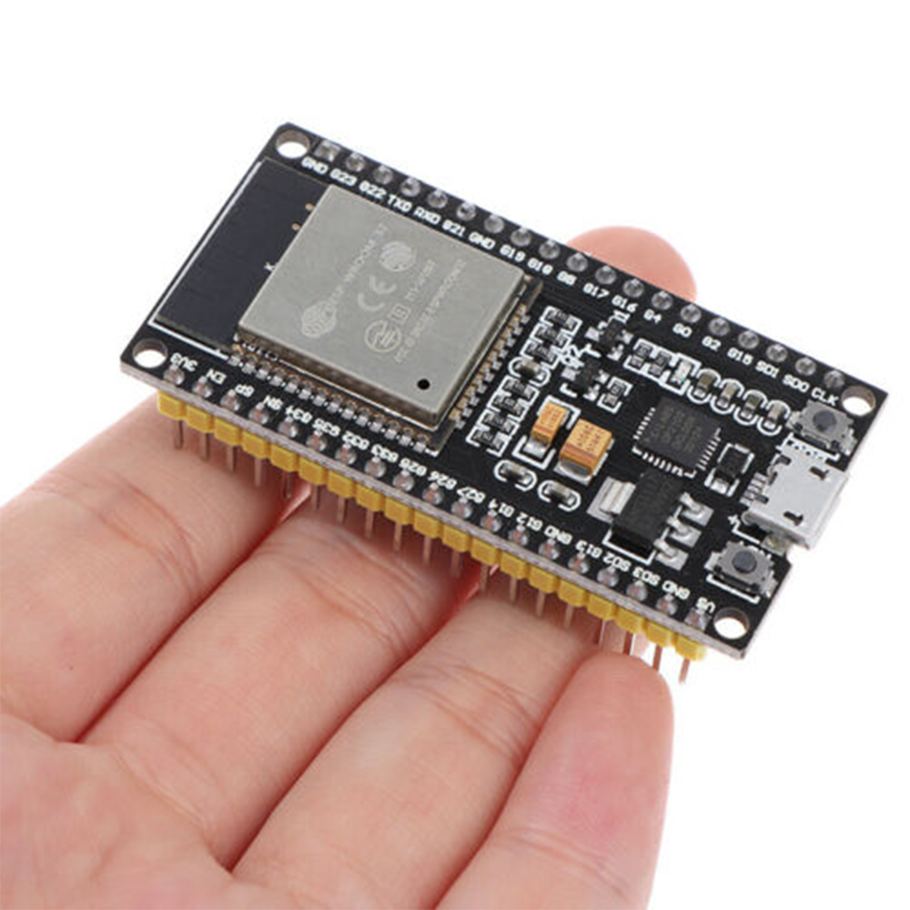 ESP-32 38-Pin DevKitC ESP-WROOM-32 CP2102 WiFi Bluetooth Development Board With Data Cable. 