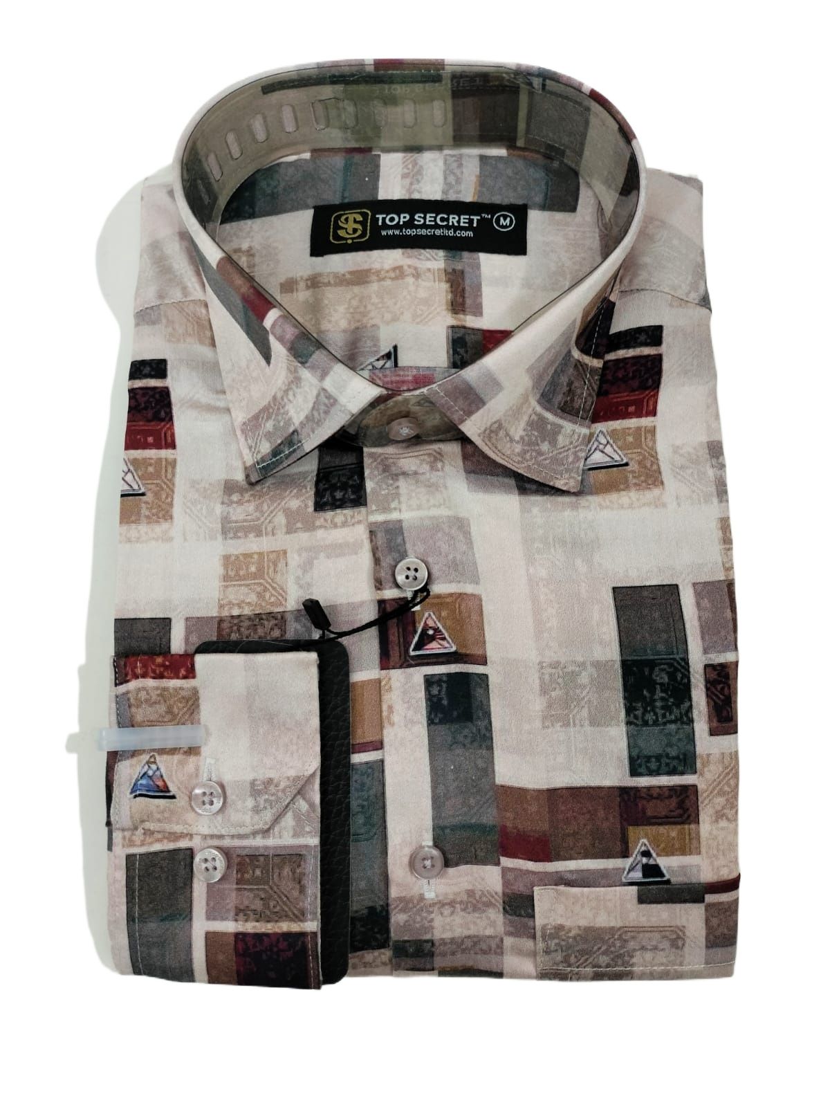 Pure Full Cotton Fabrics Full Sleeve Shirt For Men