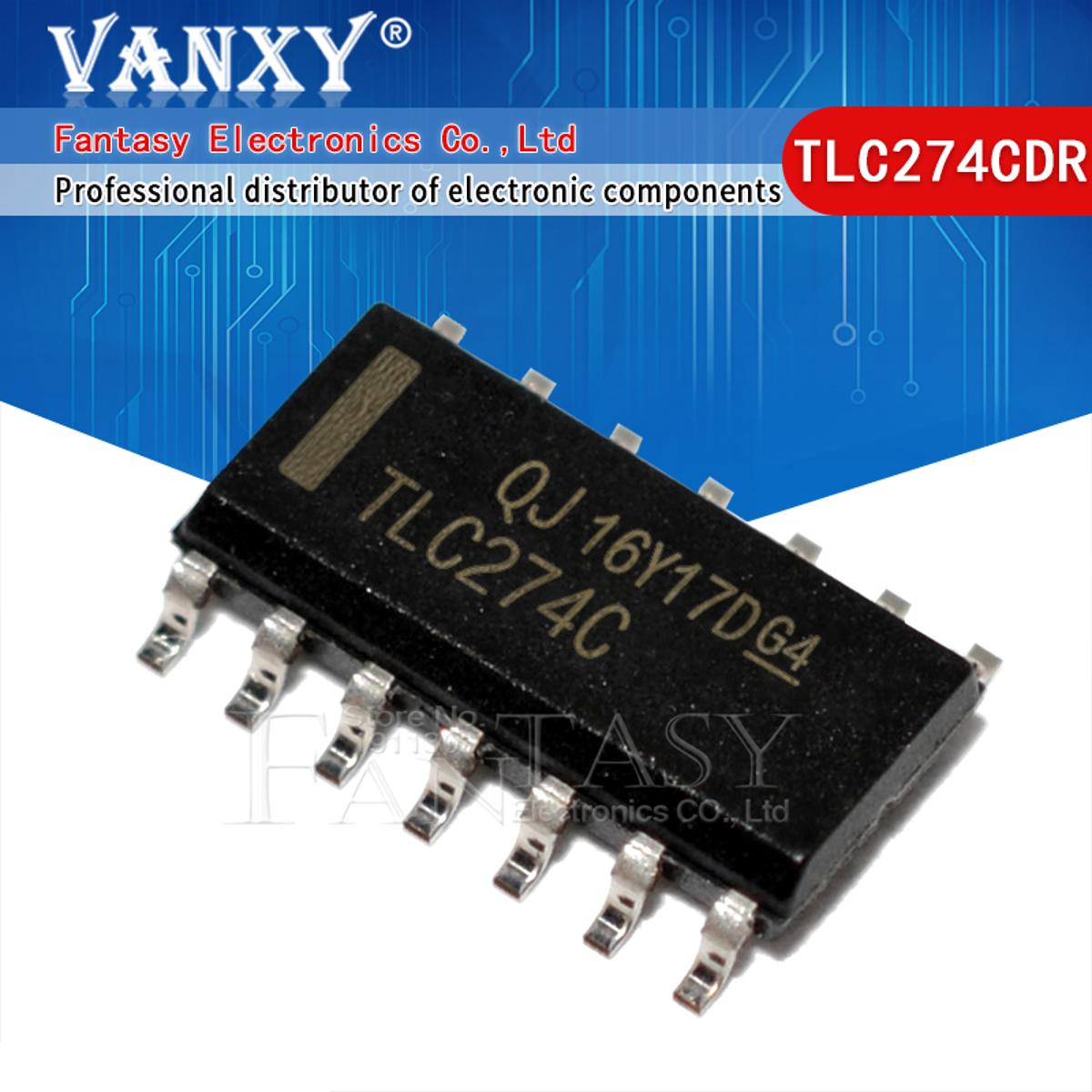 10PCS TLC274CDR SOP14 TLC274C SOP TLC274 SOP-14 274CDR SMD