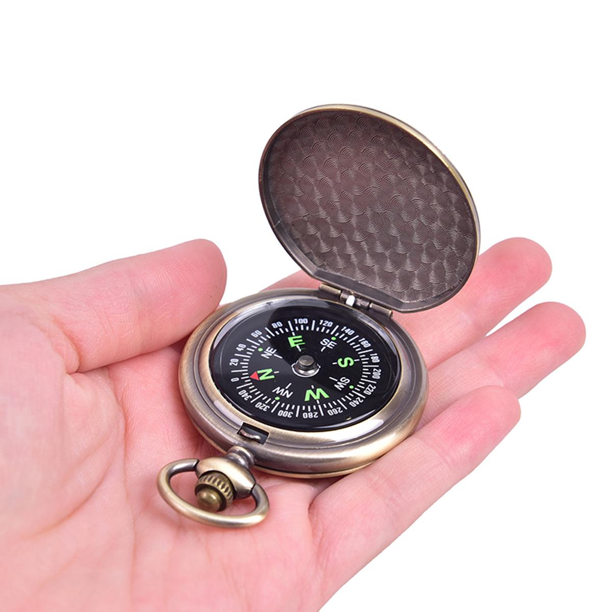 Pocket watch outlet compass