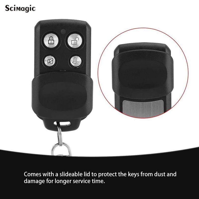 Chamberlain Liftmaster 94330E 94335E 84335AML 84330AML 1A5639-7 Motorlift ML700 Garage Remote Control Gate Keychain Key Fob. 