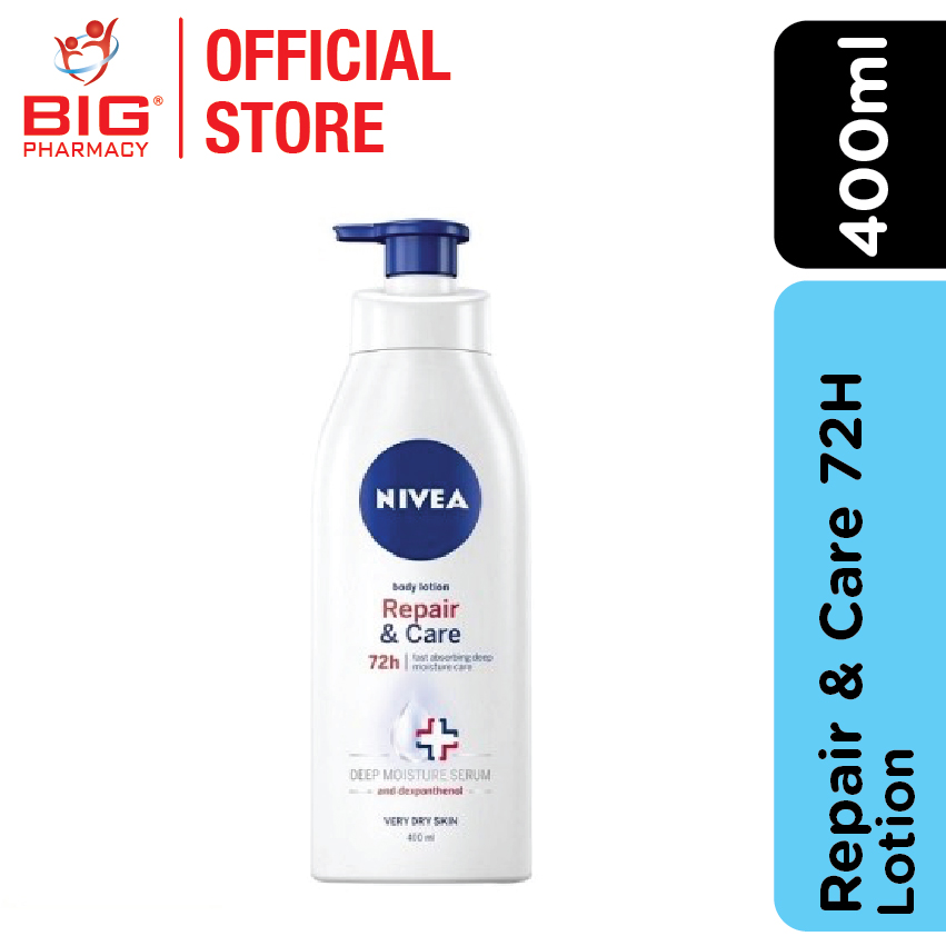 Nivea Lotion Repair & Care 72H 400 ML | Big Pharmacy
