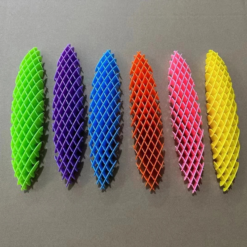 Fidget gadget in the form of a worm. 