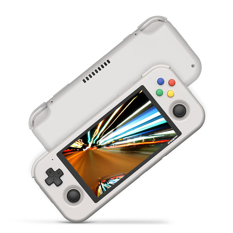 Retroid Pocket 3 Plus 4GB RAM 128GB ROM Android 11 Handheld Game Console WiFi bluetooth 4.7 inch Touch Screen for PSP DC FC N64 MAME 4500mAh Battery HD Portable Video Game Player-Blue. 