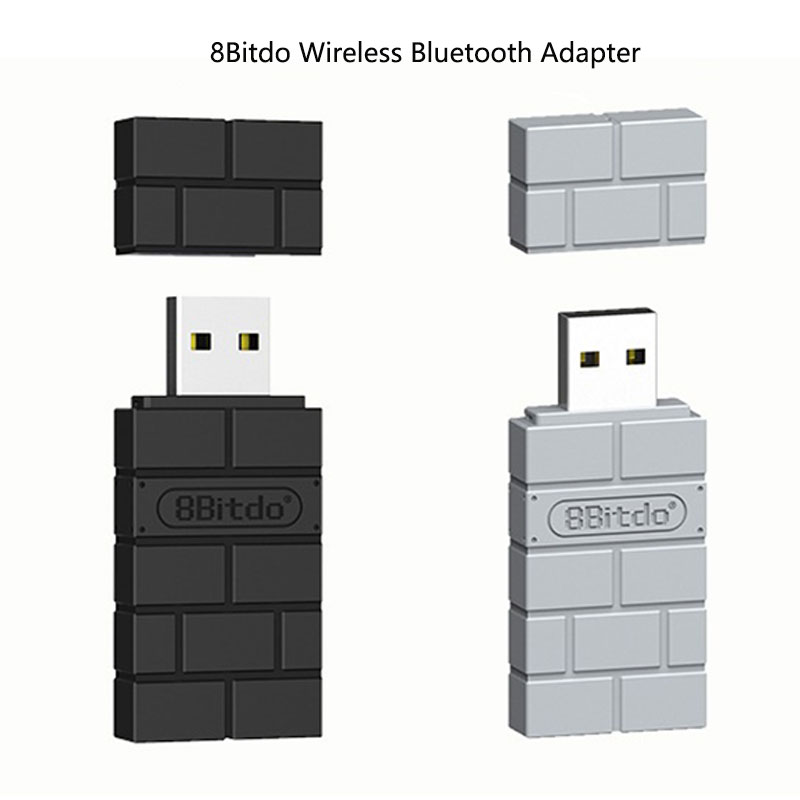 8Bitdo Wireless Bluetooth USB RR Adapter for Windows Mac Raspberry Pi Switch Demoo. 