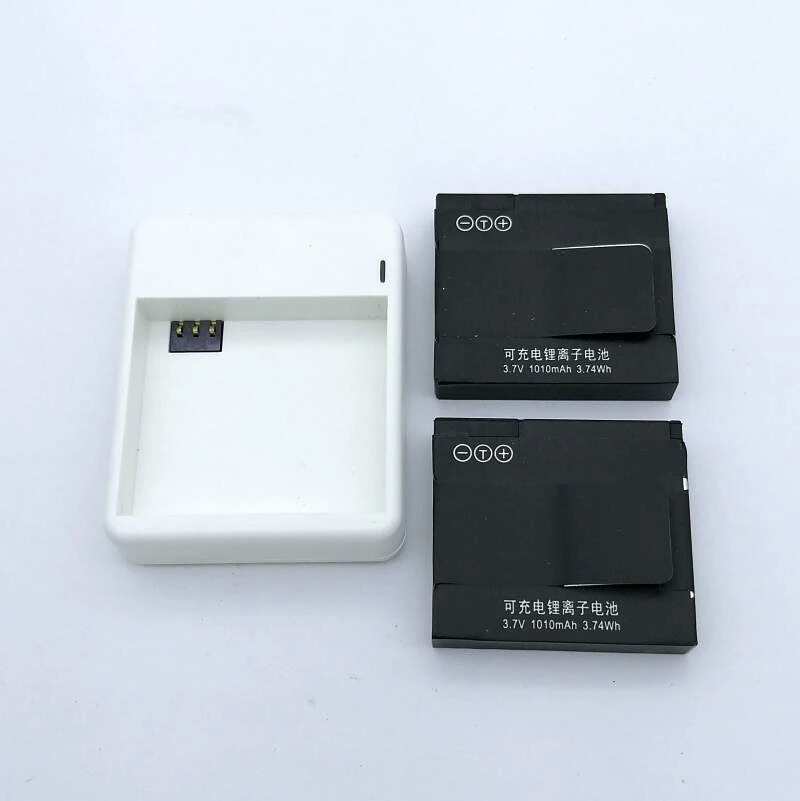 Clownfish for Xiaomi Yi Battery 1010mAh Xiaomi yi battery / Yi Battery Charger For Xiaomi Yi 1 Action Camera Sports Accessories