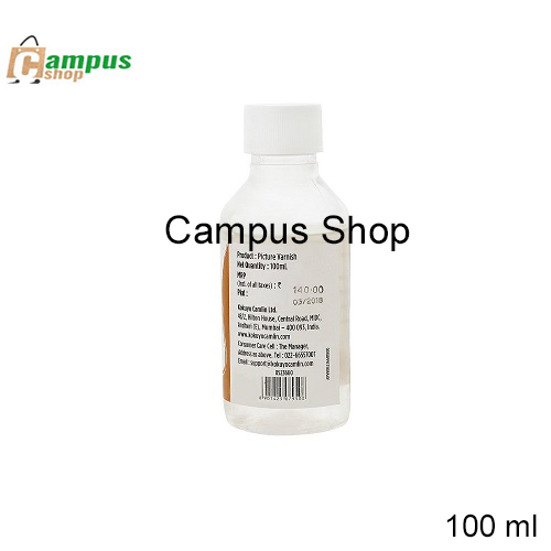 Camel Artist Picture Varnish For Oil Color - 100Ml - Water Color - colour. 