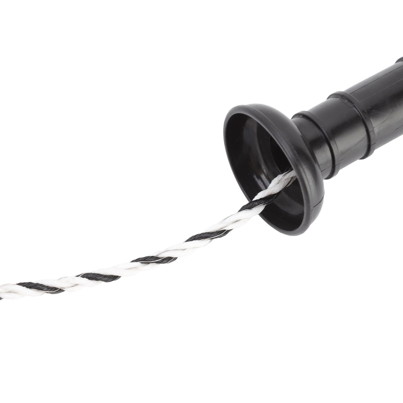Electric Fence Gate Handle 5M Energizing Rope Retractable Fence Gate Insulated Handle for Farm Garden. 