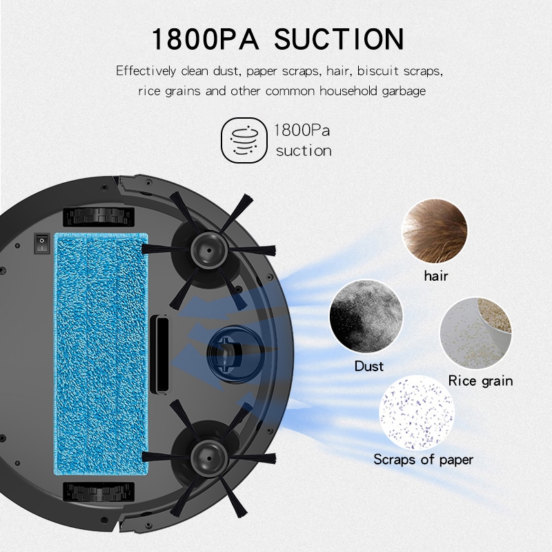 BOWAI OB8S Household Intelligent Path Charging Sweeping Robot. 
