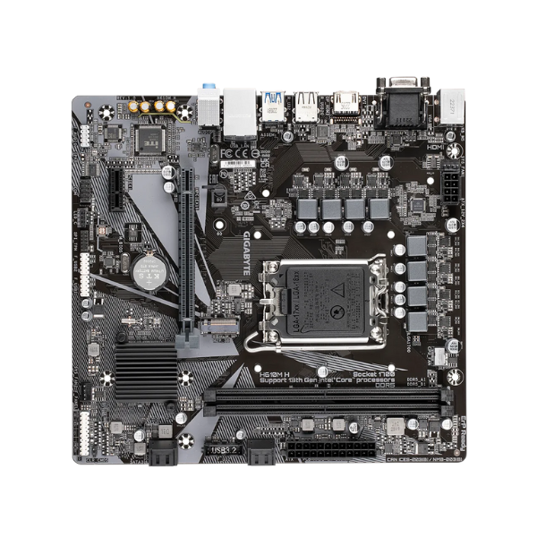 Gigabyte H610M H DDR5 Intel 14th, 13th and 12th Gen Motherboard. 