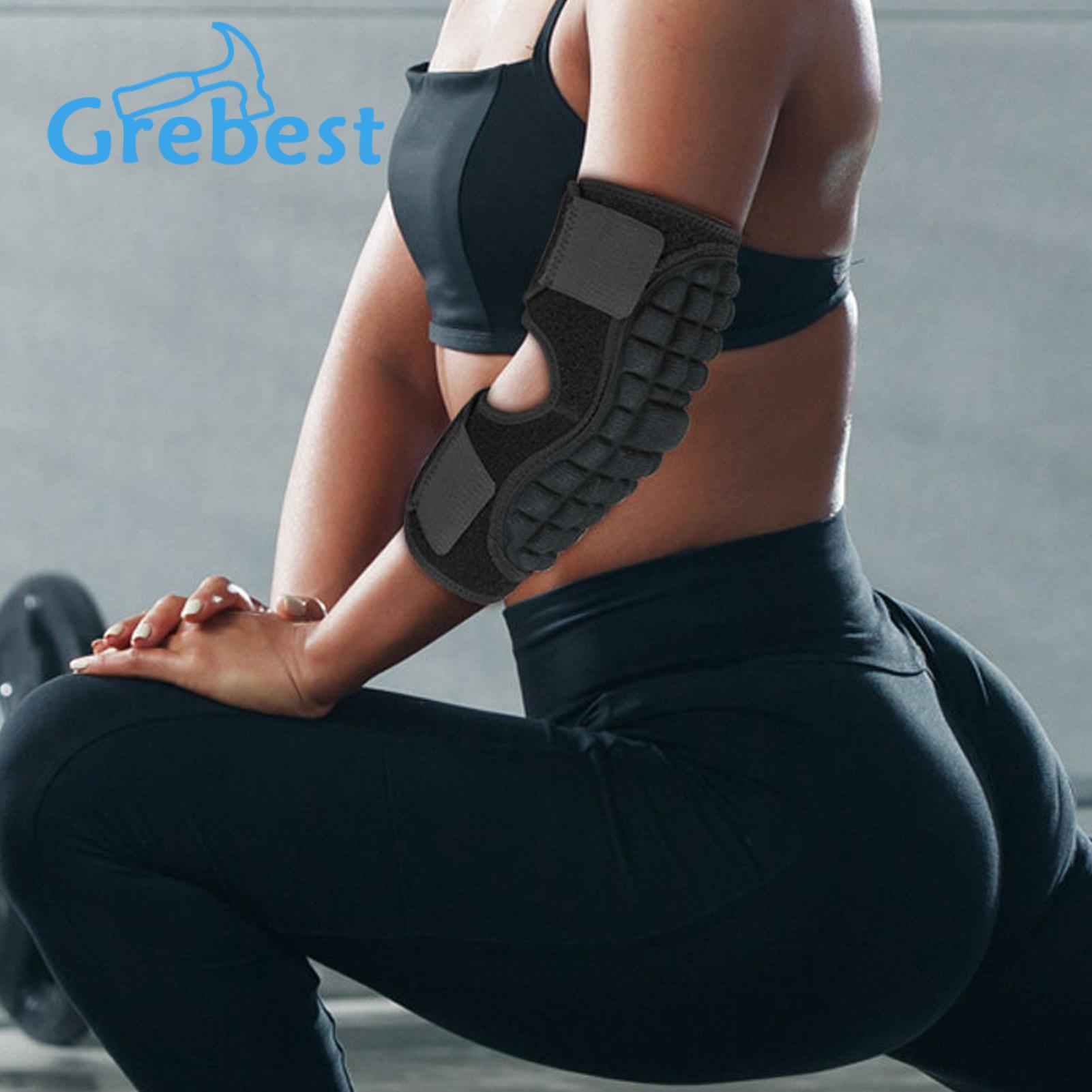 S rts Elbow Pad Soft Breathable Elbow Sup rt Sleeve with Fastener Tape for Pain Relief S rts cessories. 
