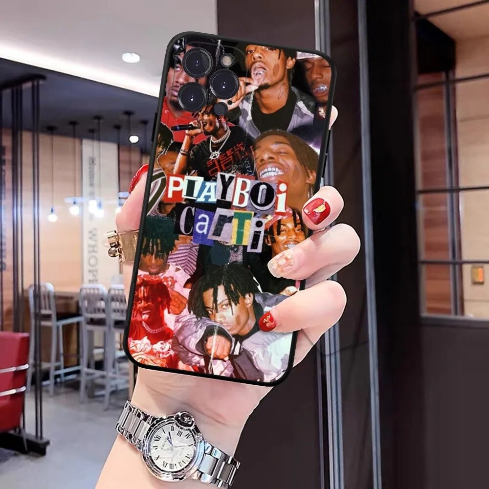 Playboi Carti Phone Case For iPhone 14 11 12 13 Mini Pro XS Max Cover 6 7 8 Plus X XR SE 2020 Funda Shell. 