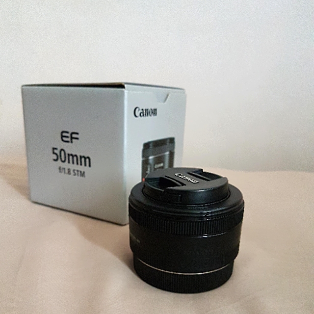 Canon EF 50mm f/1.8 STM Lens. 