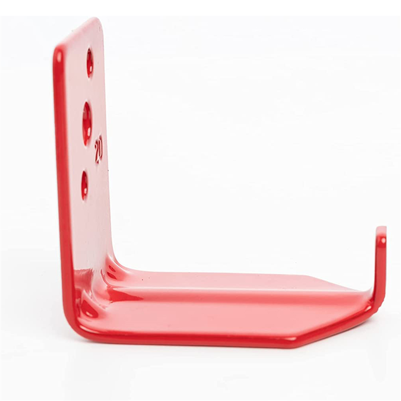 4 Pack Fire Extinguisher Bracket Fire Extinguisher Mounts & Brackets Universal Red Up to 20 Lbs. 