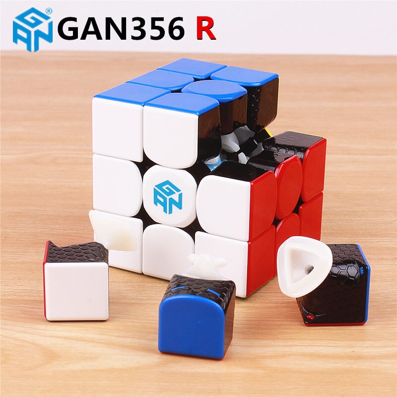 【happy one】Gan356 r S 3X3X3 Magic Speed Gan Cube Stickerless Professional Gan 356R Puzzle Educational Cubes Toys for Children Gan 356 r Rs. 