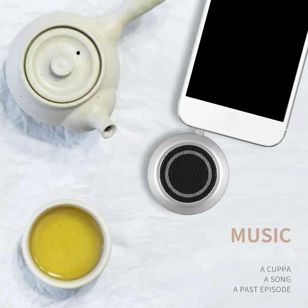 3.5mm Aux Audio Jack Mini Speakers Wireless Powerful External Speaker Portable 3D Surround Phone Speaker For Phone Tablet. 