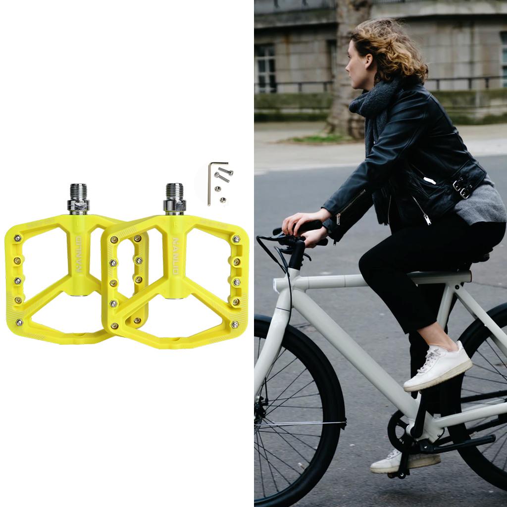 Mountain Bike Pedals Nylon Fiber Non 