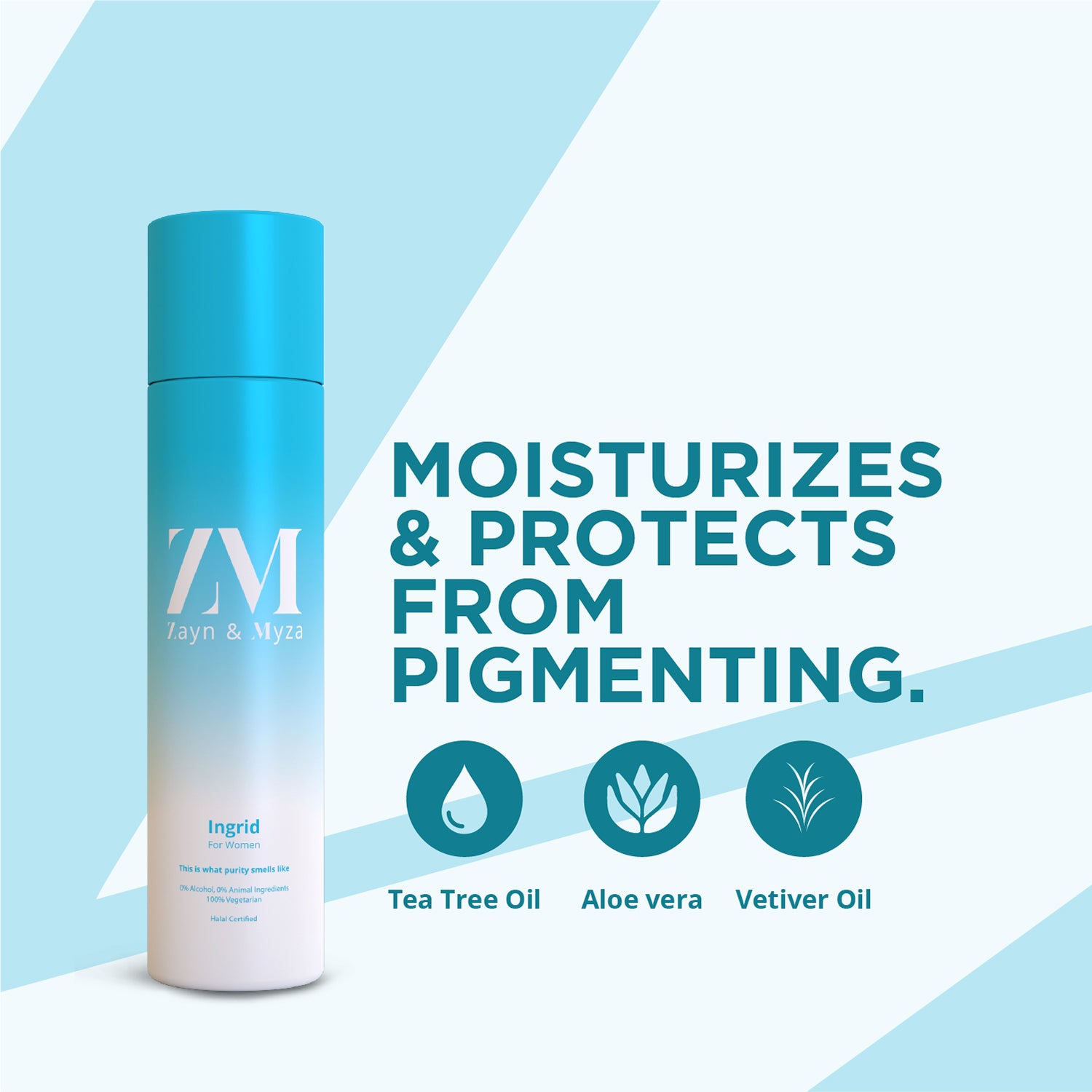 Buy Zayn & Myza Women's Body Spray No Alcohol (100) - Ingrid Online at Best  Price in Bangladesh | OhSoGo – OHSOGO