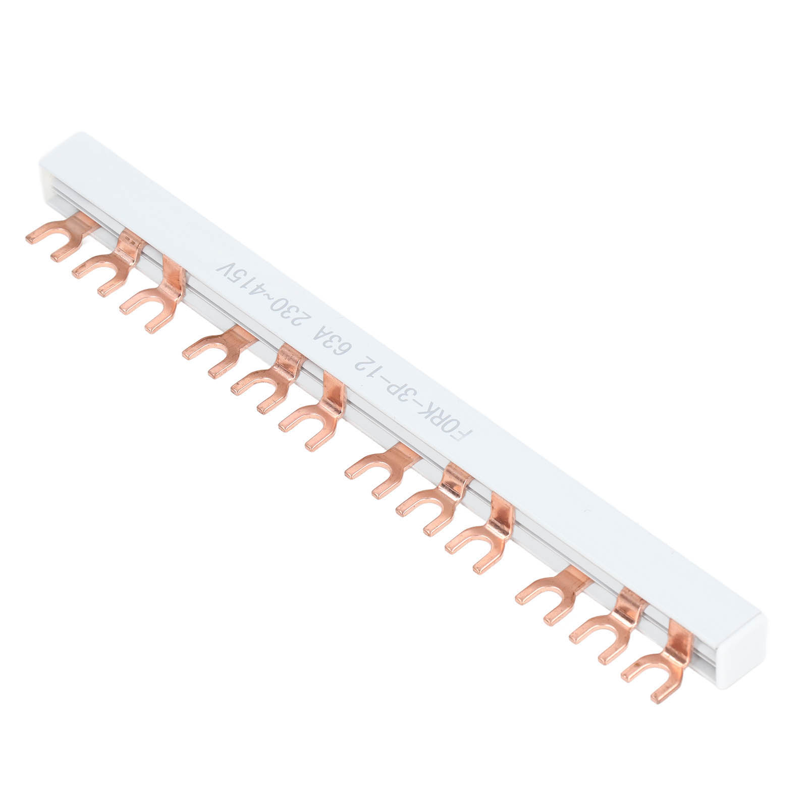 230-415V Screw Terminal Block 12 Positions Terminal Barrier Strip Connector 63A. 