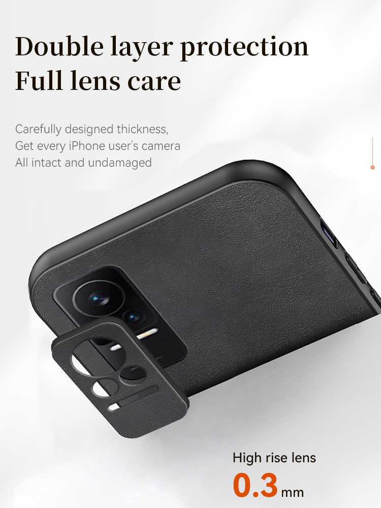 Lenuo For Xiaomi Civi / Civi 1s Sheepskin Leather Shockproof Case Luxury Matte Back Cover. 