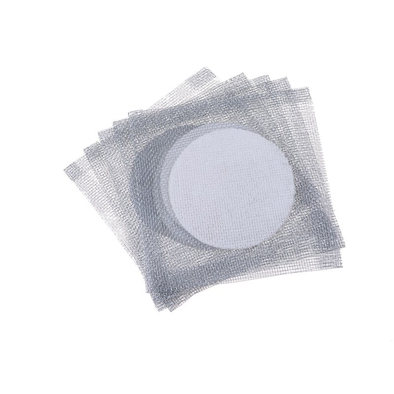 Targat 5pcs Lab Wire Gauze Square Bunsen Burner Ceramic Tripod Net Mesh Support. 