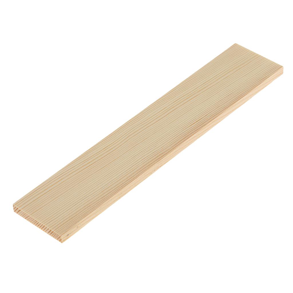 20pcs Smooth Unfinished Wood Pieces Rectangle Board for Modelling Material. 