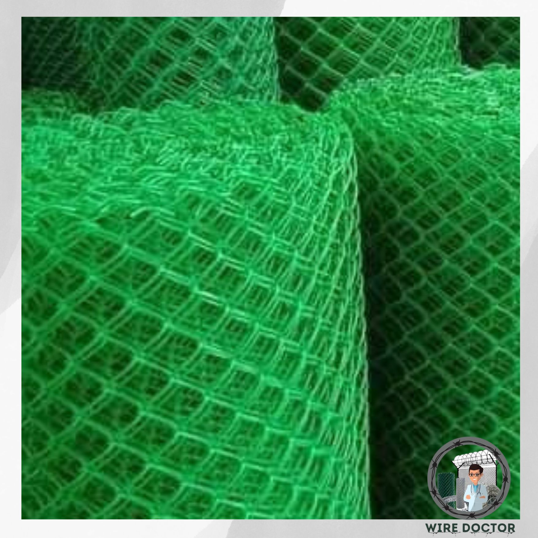 Gi PVC Net Barricade Netting (2Feet By 4feet) Garden Fence, Barricade Net, Tree Guard Net, Anti Bird Net - Gardening Tools