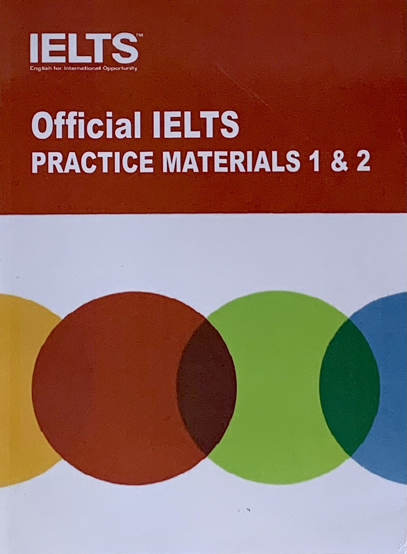 IELTS : Official IELTS Practice Materials 1 & 2 | Daraz.com.bd