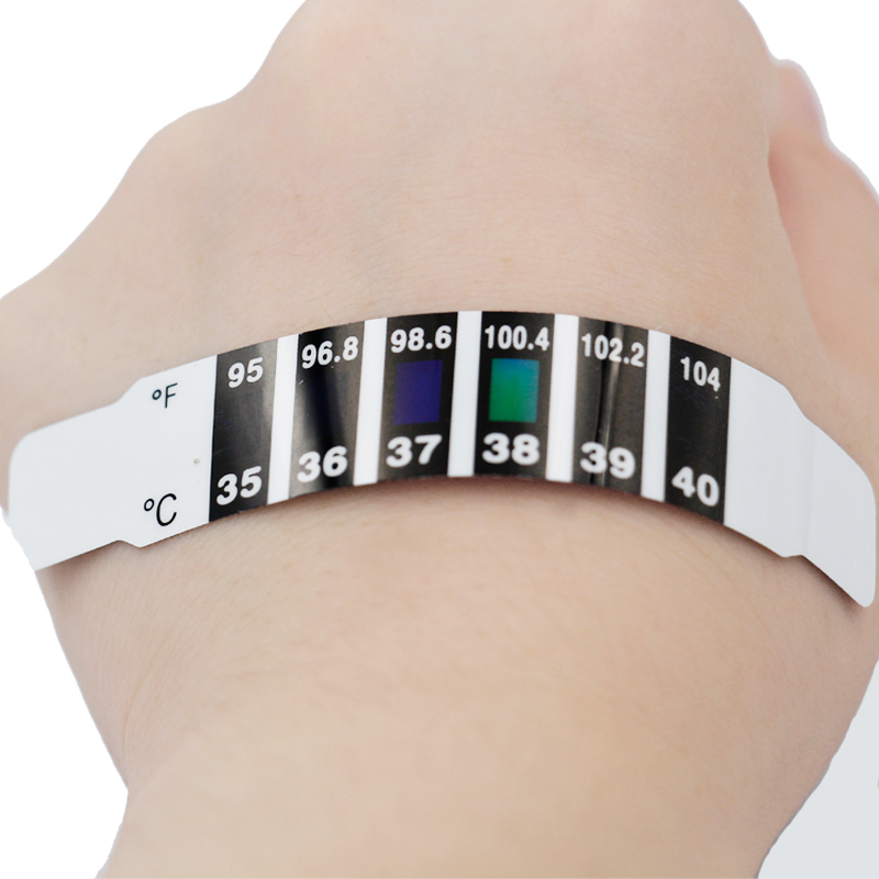 Fever Scan Baby Forehead Thermometer Strip Infant child Temperature Test Reusable Flexible. 