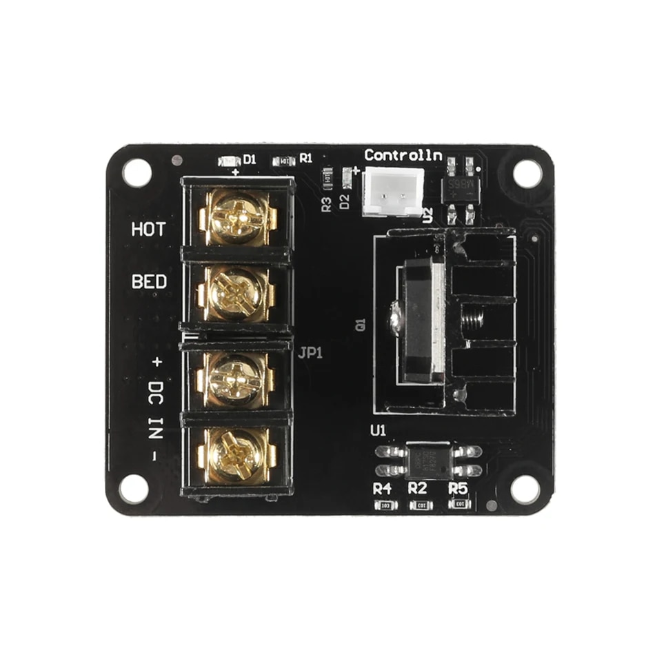 【Lejia】3D Printer Hot Bed Power Heating Controller MOSFET High Current Load Module 12V or 24V for 3D Printer. 