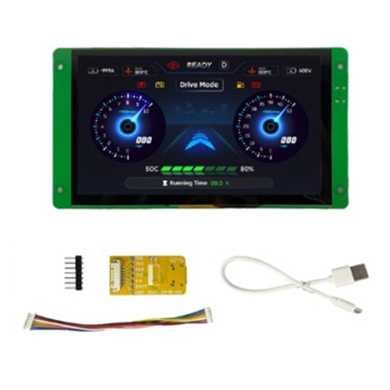 ESP32 Development Boad 7 Inch Capacitive Touch 800x480 Display ESP32-S3R8 MCU Optional RS485 Audio for Smart Home(B) Easy Install Easy to Use
