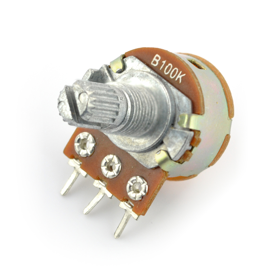 3Pcs- 3 Pin 20K Potentiometer Panel Mount 20K Ohm 1/2 Watt 3 Terminal Single Gang Linear Taper Rotary Potentiometer 20K Ohm Adjustable Variable Resistor Potentiometer Pot Electrical Circuitry & Parts. 