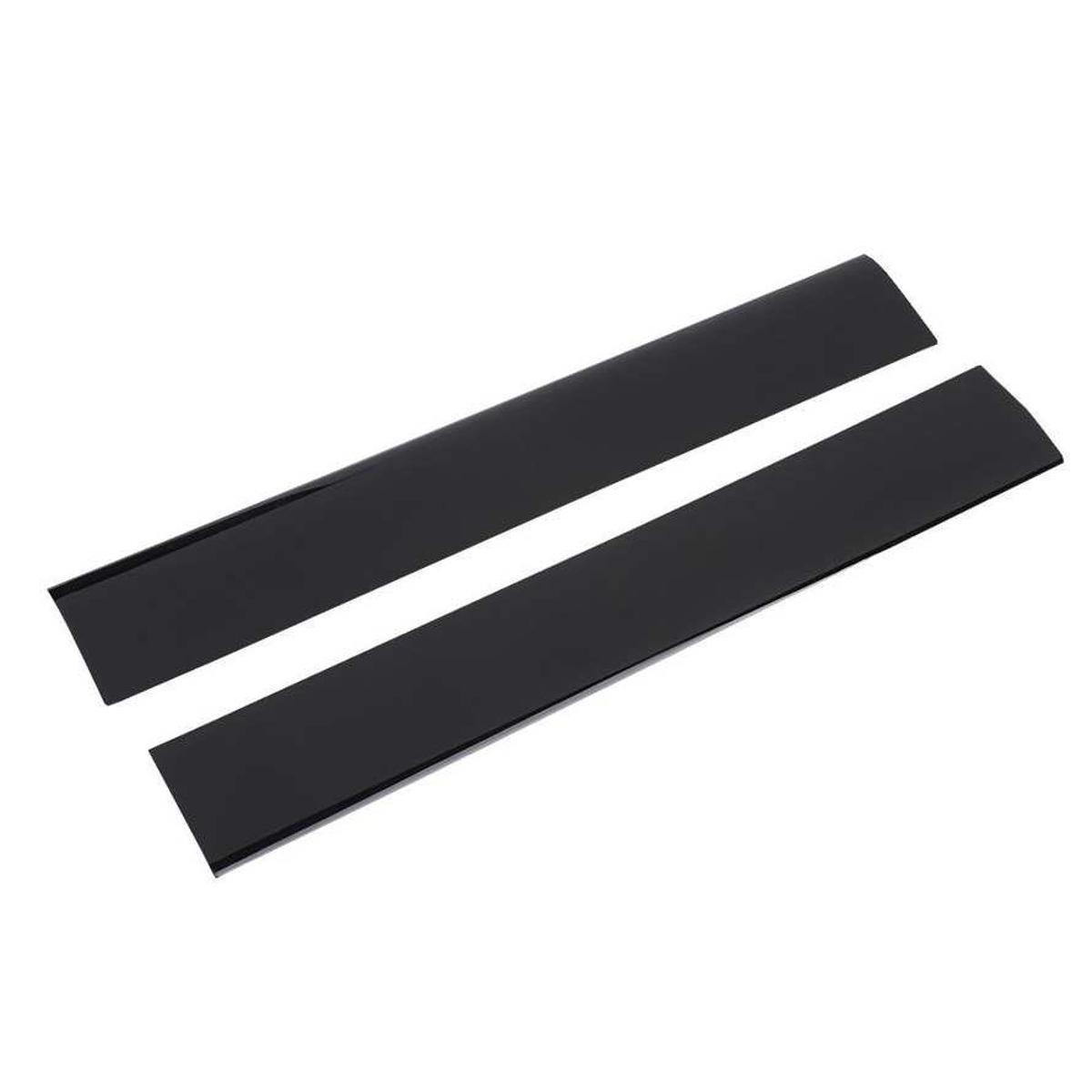 Left & Right Faceplate Cover for PS3 Slim Black Replacement Case Console