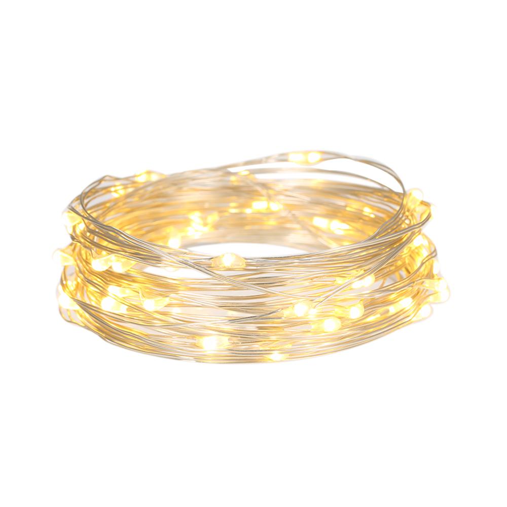 Migeet 32.81ft/10m 100 LEDs Sound Activated Music String Lights 5V USB Powered 12 Lighting Modes with Remote Timer Function Fairy Lights for Home Wall Garden Festival Party Decorations. 