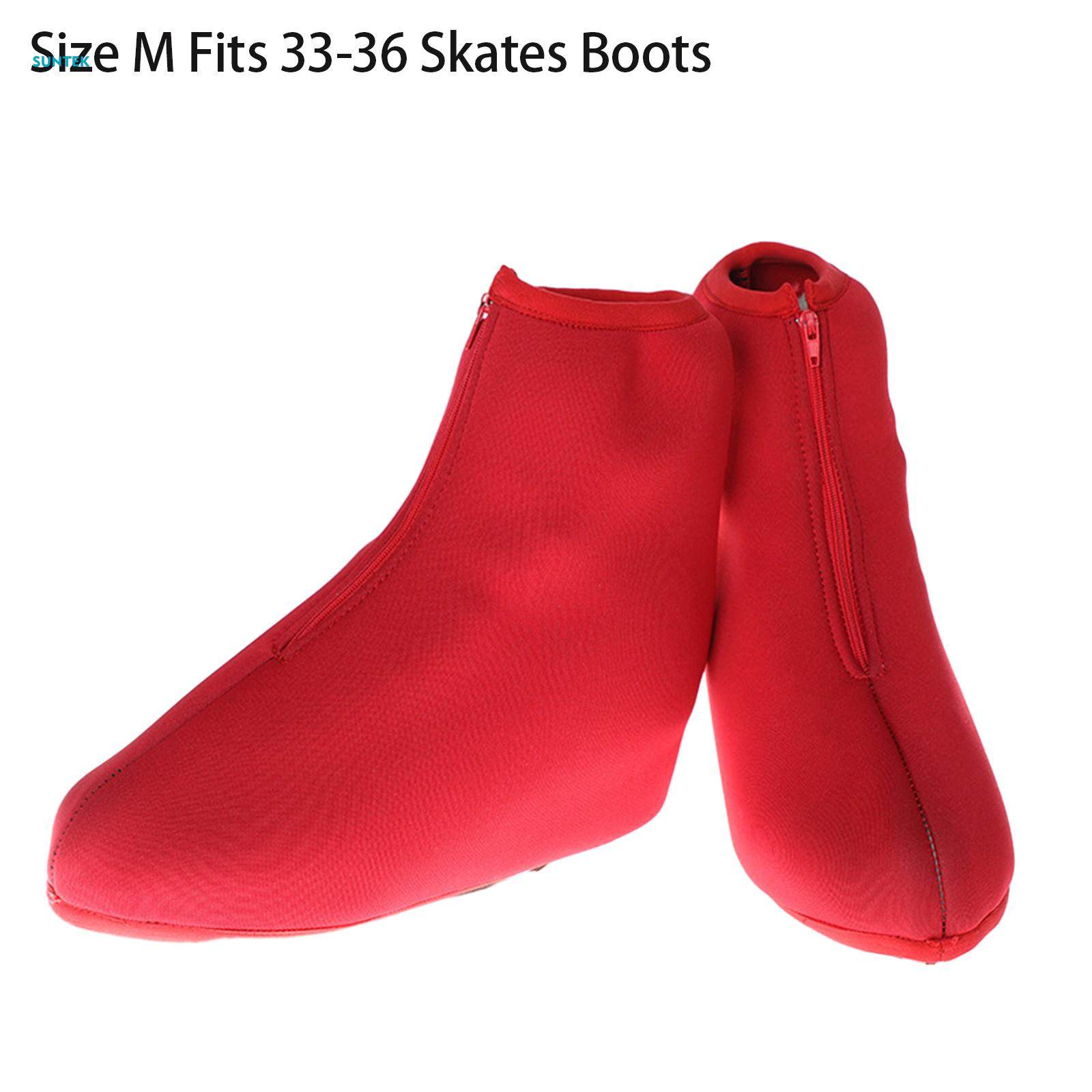 Skate Boot Covers Figure Skating Boot Covers for Roller Skates Ice Skating M. 