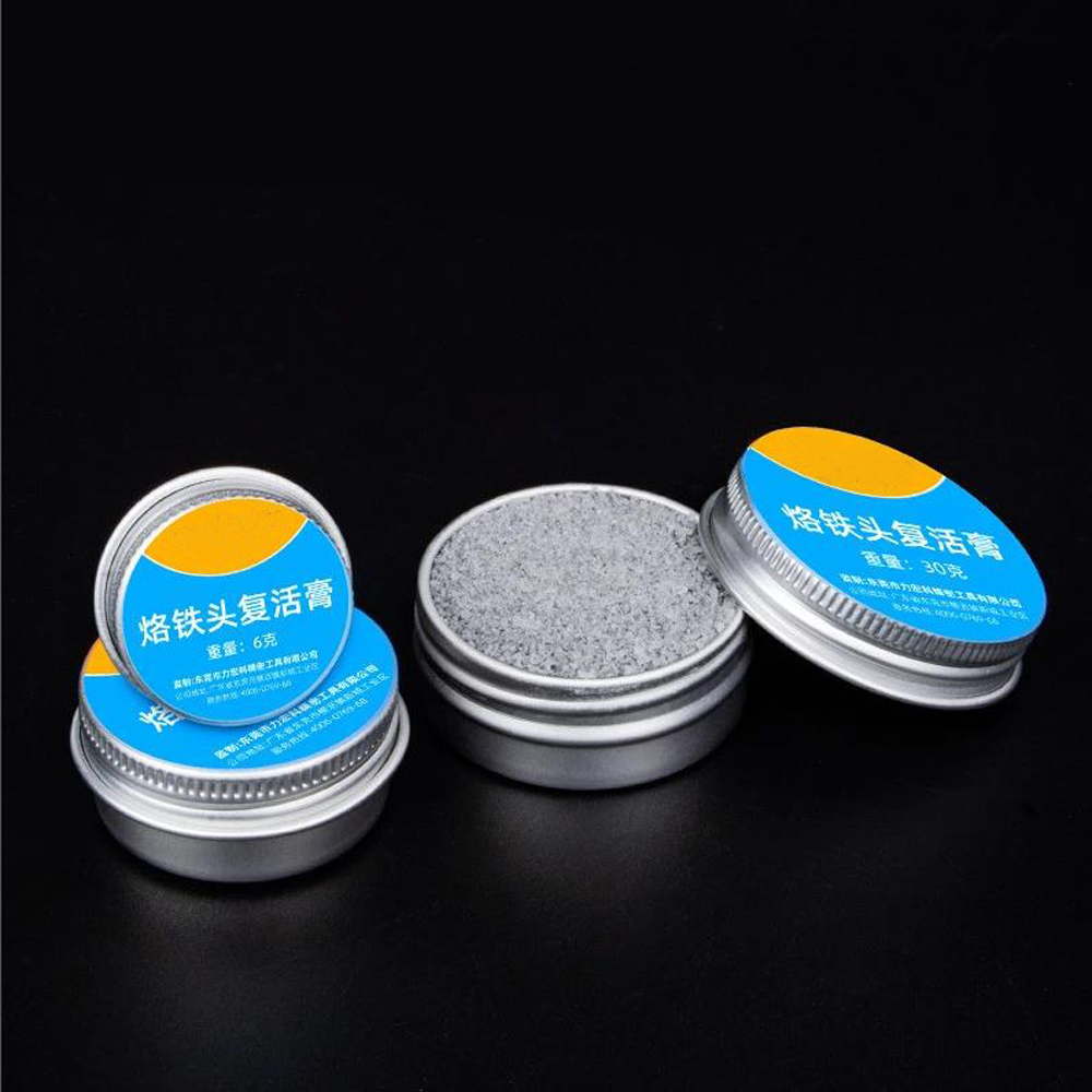 BeginnerBer 6/16/30G Electrical Soldering Iron Tip Refresher Solder Cream Clean Paste for Oxide Solder Iron Tip Head Resurrection Cleaning. 