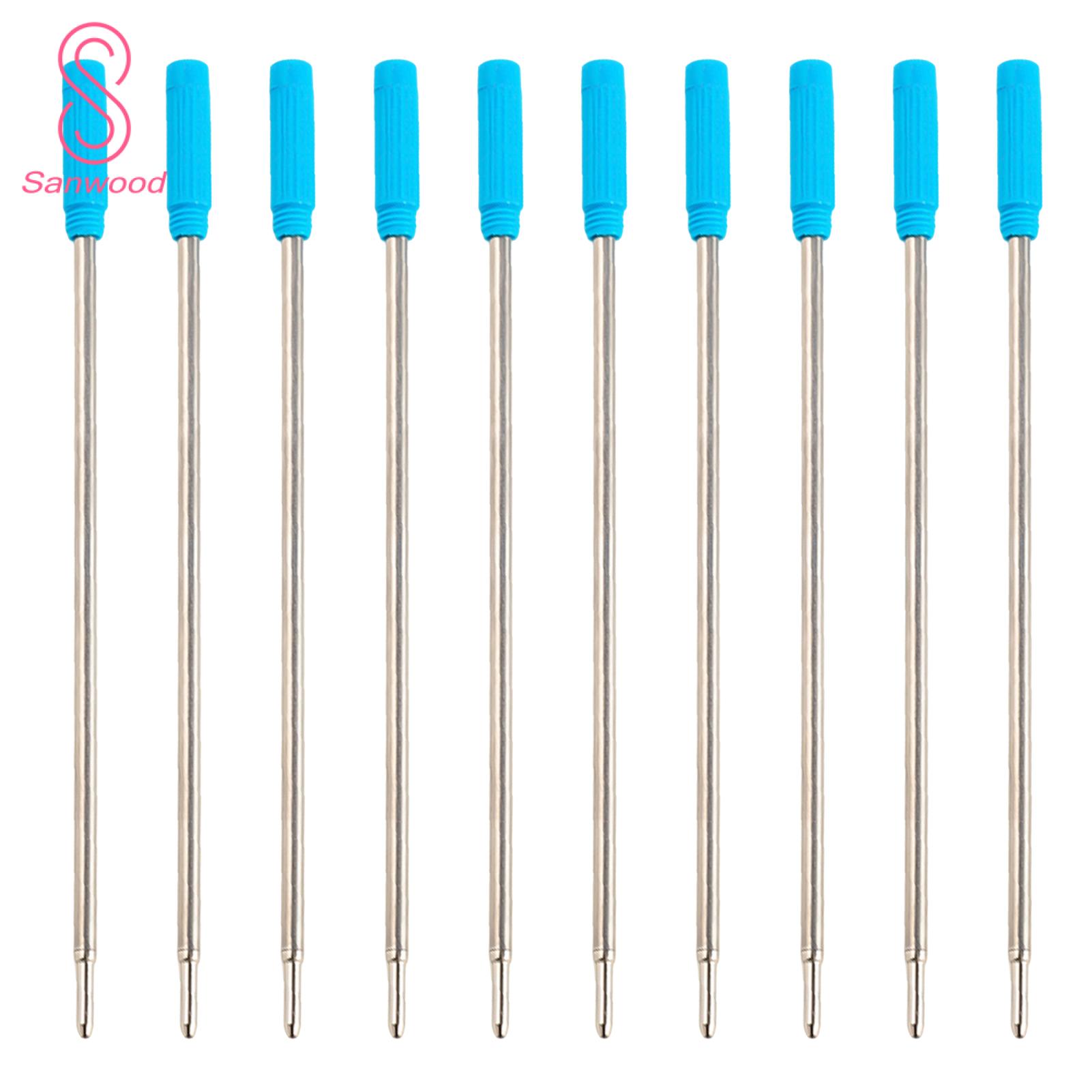 Ballpoint Pen Refills Blue Ink Medium Point Pen Refills Smooth Writing Quick-drying Durable Gel Pen Accessories for Versatile Use Buy